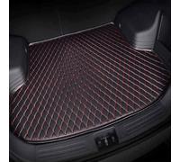 WENYINGLIHAI Coche Cuero Alfombrillas Maletero para Audi A6 C6 Allroad 2008-2011, A Medida Alfombra Funda Maletero Impermeable Protector Maletero Bandeja Accesorios,Black-Red
