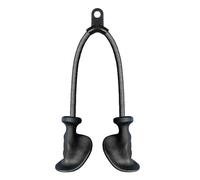 WENYOG Barra Polea Fitness bíceps Cuerda for tríceps Gimnasio Lat Tiradores de Agarre hacia Abajo polea Cable Accesorio for máquina Barra Remo Brazo Mango Entrenamiento Muscular(70CM)