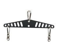 WENYOG Barra Polea Lat Tira hacia Abajo la Barra esparcidora Multi del apretón de T for máquina Cruzada Cable Gimnasio