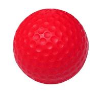 WENYOG Bolas Golf 2 uds Pelota for Practicar Golf PU Pelotas Suaves de práctica Interior Deporte Ejercicio Esponja habitación Bolas Espuma al Aire Libre(Red)