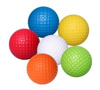 WENYOG Bolas Golf Pelota de práctica Golf sólida 6 uds., Mini Pelotas Juguete for Practicar Entrenamiento Espuma