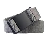 WENYOG Cinturon de trabajo Invisible Casual Web Belt Quick Release Flat Plastic Buckle