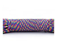 WENYOG Paracord Cordón de paracaídas sólido Cuerda Escalada Camping Equipo Supervivencia Paracord 100 pies 3mm(3,8m)