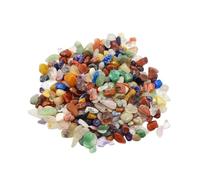 WENYOG Piedras Acuario 150g 100g decoración de Acuario Piedra pecera Fondo Colorido Cristal Roca Grava hogar jardín decoración Accesorios 7-9mm(Colorful,100g)
