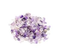 WENYOG Piedras Acuario 150g 100g decoración de Acuario Piedra pecera Fondo Colorido Cristal Roca Grava hogar jardín decoración Accesorios 7-9mm(Light Purple,150g)