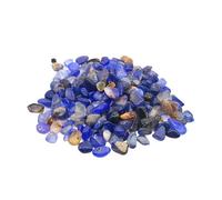 WENYOG Piedras Acuario 150g 100g decoración de Acuario Piedra pecera Fondo Colorido Cristal Roca Grava hogar jardín decoración Accesorios 7-9mm(Blue2,100g)