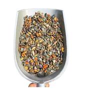 WENYOG Piedras Acuario Fondo de Tanque de Peces de 100/200/500g, Piedra de Arena, Paisaje for Acuario, Corriente nativa, Piedra de Arena Natural, Accesorios de decoración DIY for jardín(4-8mm,100g)