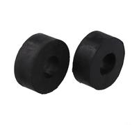 Wenyouya 2 espaciadores de barra de selección de peso, manga de poste guía que absorbe los golpes, accesorios de equipo de fitness de goma resistente al desgaste, piezas de máquina de gimnasio (20 mm)
