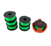 wenyouya Black-Decker - Kit de repuesto de tapa de carrete de recortadora de 7 piezas de nailon con línea preenrollada para recortadoras de cuerdas GL7033 GL8033 GL9035