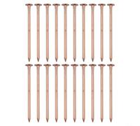 wenyouya Juego de 40 - 50 uñas para matar tocones de árbol de cobre, 65 mm, 75 mm, eliminación de raíces, solución ecológica de pudrición del tocón de acción rápida (A)