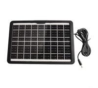 wenyouya Kit de bomba de oxígeno solar de 9 V/6 W, aireador de doble salida para estanques y acuarios con panel ajustable, flujo de 240 l/h