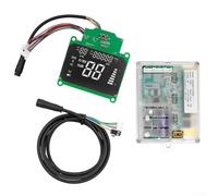 wenyouya Kit de repuesto de controlador de scooter de 36 V 550 W, compatible con Ducati, cuenta con pantalla MW95, interfaz de freno y cable de comunicación de 7 núcleos en caja de aluminio