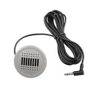 wenyouya Micrófono externo para coche, carcasa de ABS de 3,5 mm de audio estéreo con cable de extensión de 300 cm, para BMW para Mercedes-Benz para Skoda para Android Radio Navegación, instalación