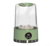 wenyouya Mini lavadora recargable portátil inalámbrico ropa interior calcetines lavadora para viajes dormitorio apartamento (verde)