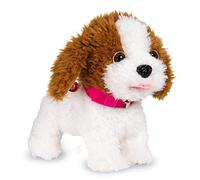 WEofferwhatYOUwant Perro Robot Interactivo Teddy - Peluche Goldendoodle con 12 Comandos de Voz - Camina, Ladra, Canta y Baila - Juguete Educativo para Niños 3+ Años y Adultos - Regalo Original