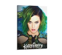 WEOFURBL Póster decorativo de Katy Perry para pared, lienzo e impresión artística moderna para decoración de dormitorio familiar, 20 x 30 cm