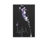 WEOFURBL Póster decorativo de Michael Jackson 2, lienzo decorativo para pared e imagen artística moderna para decoración de dormitorio familiar, 40 x 60 cm