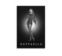 WEOFURBL Póster decorativo de Raffaella Carra para pared e impresión artística moderna para dormitorio familiar, 20 x 30 pulgadas (50 x 75 cm)