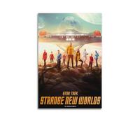 WEOFURBL Póster decorativo de Strange New World, lienzo para pared e impresión artística moderna para decoración de dormitorio familiar, 60 x 90 cm