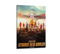 WEOFURBL Póster decorativo de Strange New World, lienzo para pared e impresión artística moderna para decoración de dormitorio familiar, 40 x 60 cm