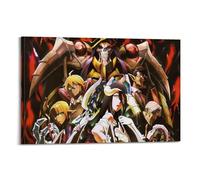 WEOFURBL Póster decorativo del programa de televisión del Rey de los Inmortales, lienzo decorativo para pared e imagen artística moderna para decoración de dormitorio familiar, 40 x 60 cm