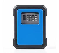 WEOKDFHA Caja De Seguridad para Llaves Caja de Bloqueo Llave Montaje en Pared con contraseña 4 dígitos, Organizador código Seguridad plástico y Metal, Almacenamiento Inicio, Caja Secreta(Style 11)