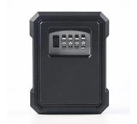 WEOKDFHA Caja De Seguridad para Llaves Caja de Bloqueo Llave Montaje en Pared con contraseña 4 dígitos, Organizador código Seguridad plástico y Metal, Almacenamiento Inicio, Caja Secreta(Style 2)