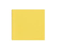 WEOKDFHA Cuaderno Espiral Cuaderno espiral, diario, libro de recortes, color septicolor, 100 hojas, cuadrícula 3 mm, página interior, tamaño A6, A5(1pc A5-Yellow)