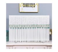 WEOKDFHA Funda Para Tv Cubierta a prueba de polvo for capó TV, toalla colgante for el hogar, cubierta Universal for, antipolvo for desmontable(White,57-62 inches)