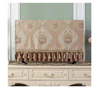 WEOKDFHA Funda Para Tv Cubierta De TV Bordada, Moneda 32-70 Pulgadas, Capó Televisión Simple Y Moderno, Antipolvo For(02,42 inch)