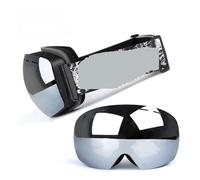 WEOKDFHA Gafas De Invierno Gafas de esquí Ligeras con Doble Capa Lente UV400, máscara Grande antivaho, Gafas for Hombres y Mujeres, Snowboard for Nieve, Invierno para Hombres Y Mujeres(A)