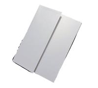 WEOKDFHA Invitaciones De Boda 50 unidades de papel esmeralda, cubierta tarjeta invitación for fiesta boda, sin hoja interior, sobre, sello cera, cinta y flor Para Boda, Invitación(White)