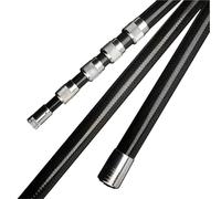 WEOKDFHA Pértiga Telescópica para Red De Pesca Red de Pesca, Poste Fibra Carbono, 7m, 8m, 9m, 10m, caña for Recoger Frutas, Bloqueo Looper(8m)