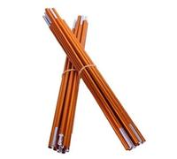 WEOKDFHA Postes para Carpas 2 unids/par Tienda de campaña aleación Aluminio Poste 4m Accesorios Esenciales for al Aire Libre(11 mm-Yellow)