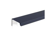 WEOKDFHA Tiradores Invisibles Para Cajones Tirador largo for muebles, tiradores invisibles de aleación aluminio for armarios, for cajones, for cocina(Right Angle-Blue,Length 800mm)