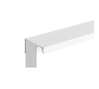 WEOKDFHA Tiradores Invisibles Para Cajones Tirador largo for muebles, tiradores invisibles de aleación aluminio for armarios, for cajones, for cocina(Right Angle-White,Length 600mm)