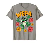 Wepa Coqui Frog Hibiscus Flower Enthusiast Puerto Rico Camiseta