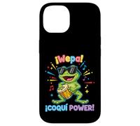 ¡Wepa! Coquí Power Fun Music Vibes Carcasa para iPhone 14