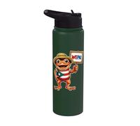 Wepa Coqui Rana Cultura Puertorriqueña Orgullo Puerto Rico Stainless Steel Insulated Water Bottle