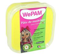WePAM - PFWYEL-145 - Pasta de porcelana fría, 145 gr, color amarillo