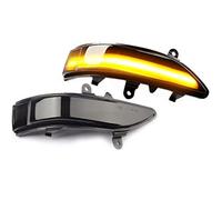 WEPARTICULAR Luz de señal de giro dinámica espejo retrovisor lente ahumada luz indicadora de señal de giro LED luz intermitente única compatible con Subaru Outback Legacy 2008-2011