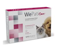 WePatiCare - Suplemento hepático para perros pequeños y gatos - WePharm - Cantidad: 30 comprimidos