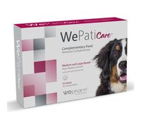 WePaticCare - Suplemento hepático para perros pequeños y gatos - WePharm - Cantidad: 30 comprimidos