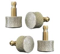 Weploda 4 Piezas Cabezal Repuesto para Amoladora Uñas De Perro, Cabezales Repuesto para Lijadora Uñas para Mascotas, Cabezales Repuesto Profesionales para Rectificadores Garras para Perros