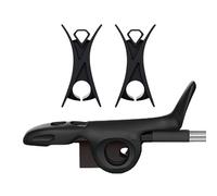 Weppduk Corrector de violín, accesorio de agarre didáctico para violín,Ayuda didáctica para violín compañero con mango de violín de silicona - Corrector de violín para