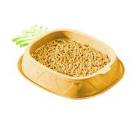 Weppduk Maceta hidropónica para gatos - Caja portátil para plantación de césped | Maceta de hierba gatera para gatos | Bandeja de germinación sin suelo para hierba de trigo, hierba de gato, jardinería