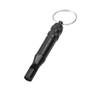 Weppduk Silbato de defensa fuerte, silbato de seguridad portátil para salvavidas, silbato de supervivencia de emergencia, silbato de aleación de aluminio, silbato de senderismo al aire libre para