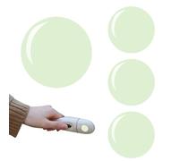 Weppduk Tapa para Agujeros para Llaves de Puerta de Coche, Pegatinas para Cerradura de Puerta de Coche,4 Uds. Decoración de Llave Protectora de Tornillo de Cerradura de Puerta de Coche antibloqueo |