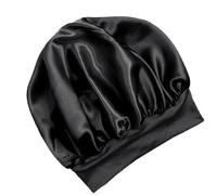 Weppduk Toalla de pelo para dormir, toalla de pelo de satén, toalla de satén para mujer, toalla de satén antiencrespamiento, turbante protectora para la mayoría de los tipos de cabello