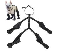 Weppduk Zapatos para perros, botas para perros de invierno - Botas para perros impermeables con tirantes | No pierdas nunca más un zapato un calcetín, botas de nieve para perros